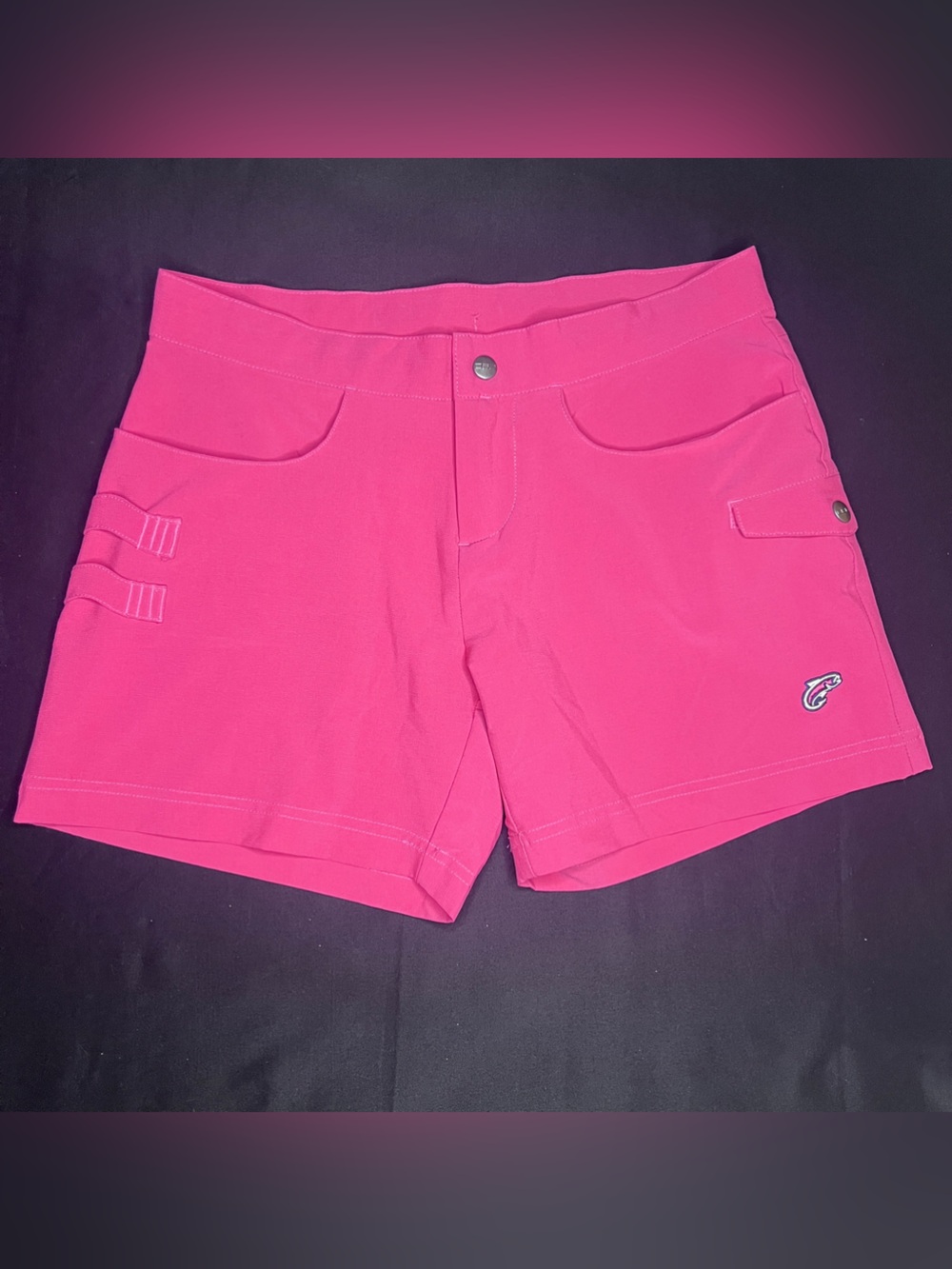 DSG Fish Hot Pink Women's Shorts Size XS
